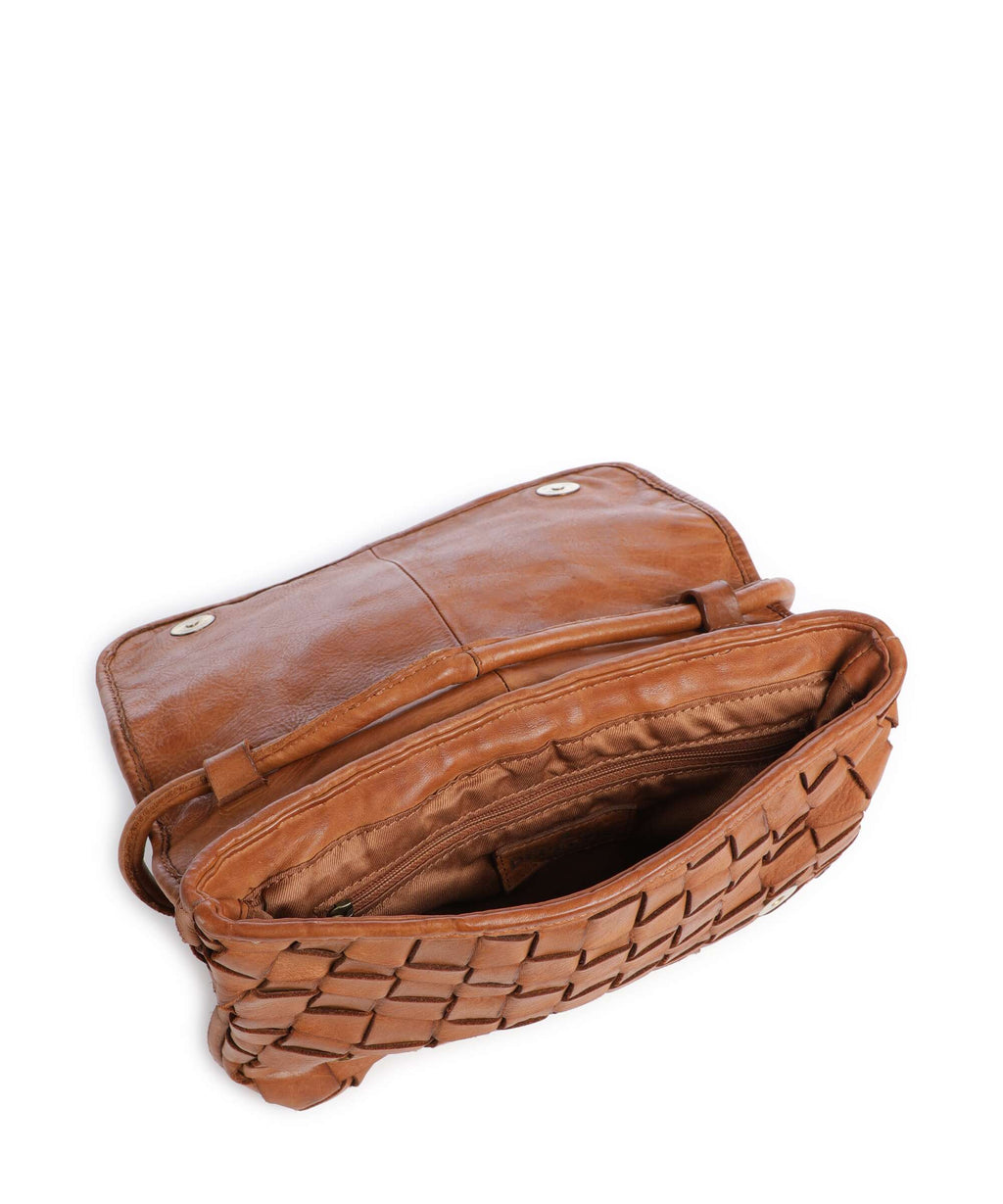 Depeche Warsaw Crossbody bag vintage cognac