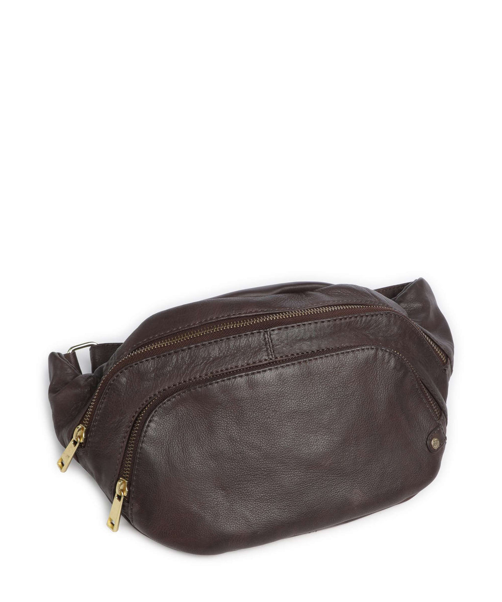 Depeche Golden Chic Belt bag coffee