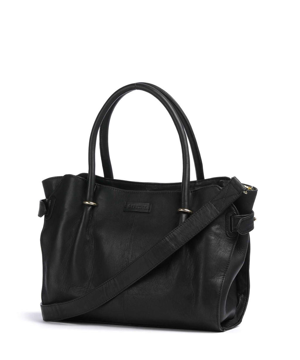 Depeche Golden Chic Tote bag black
