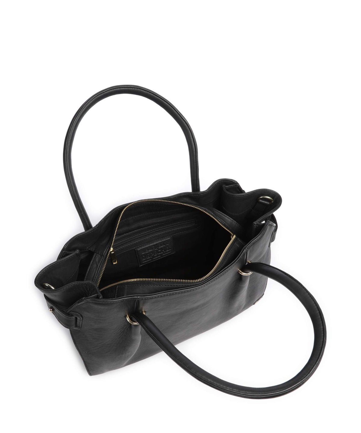 Depeche Golden Chic Tote bag black