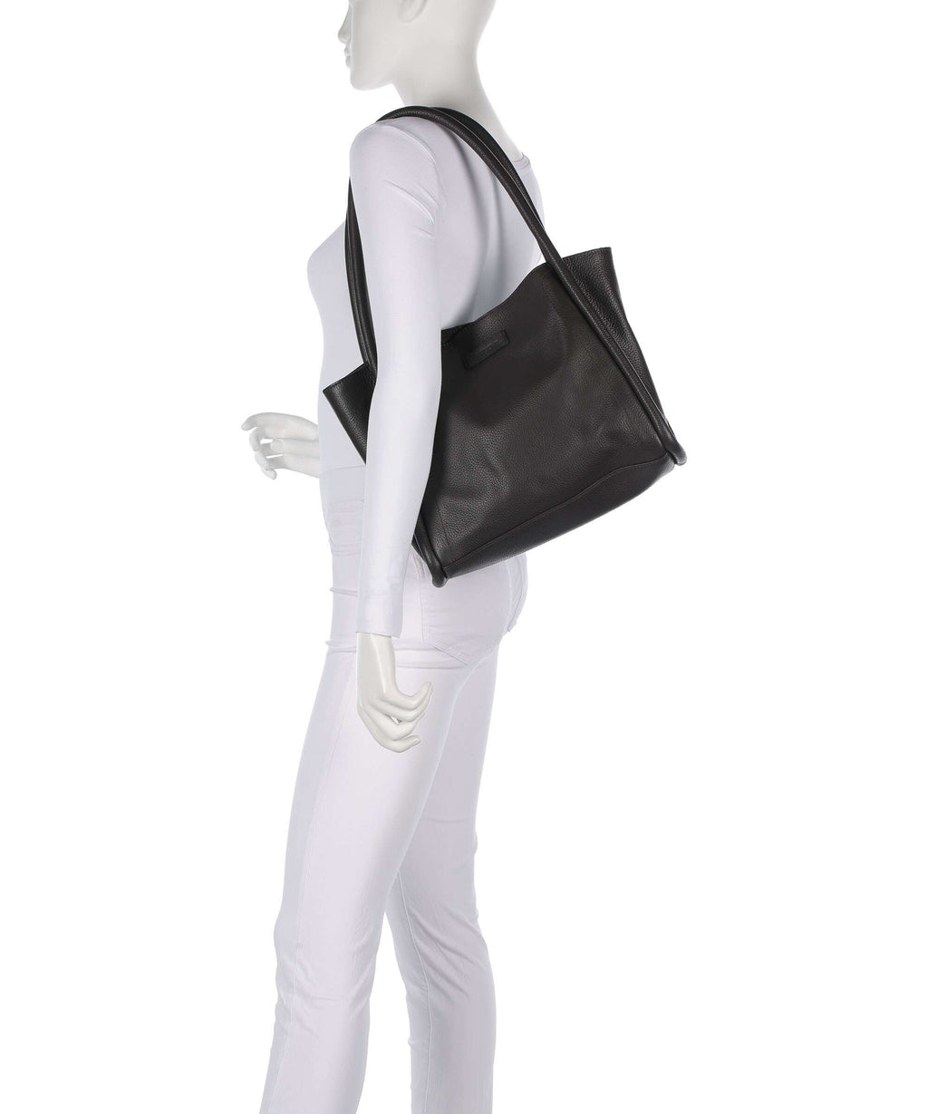 Depeche Vienna Tote bag dark brown