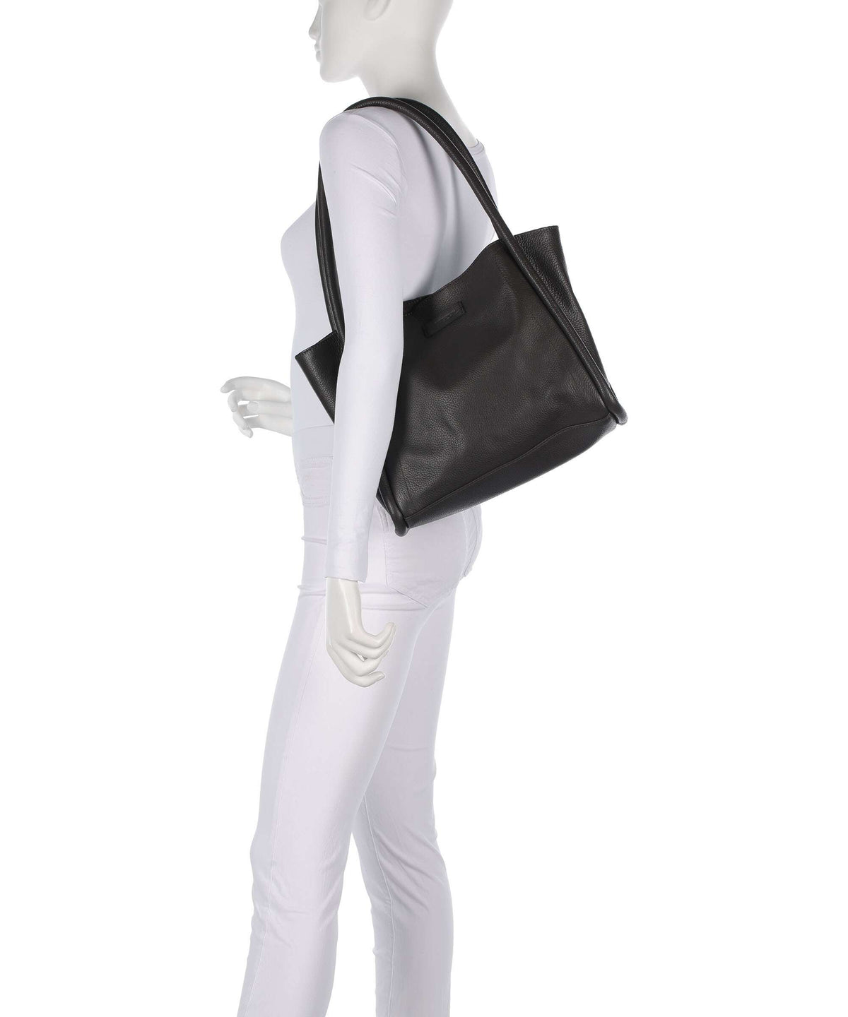 Depeche Vienna Tote bag dark brown