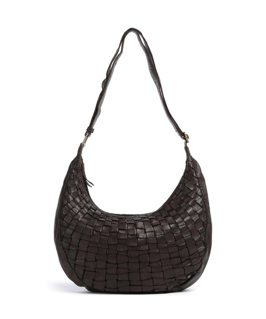 Depeche Warsaw Hobo bag dark brown