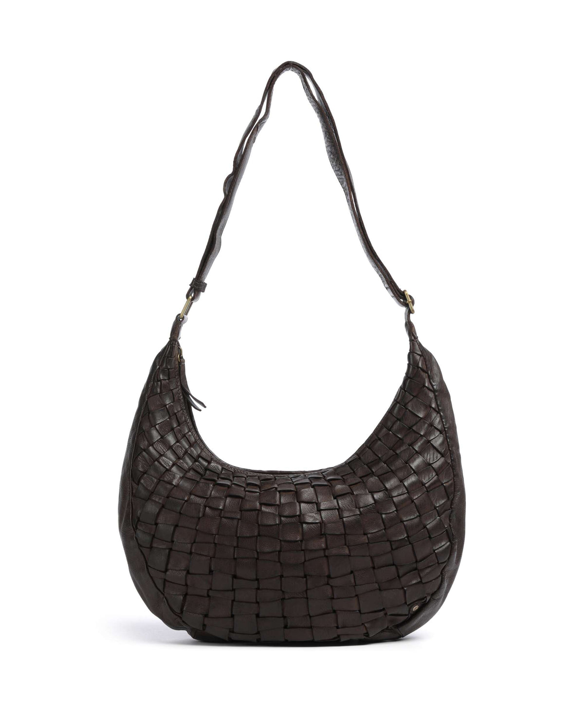 Depeche Warsaw Hobo bag dark brown