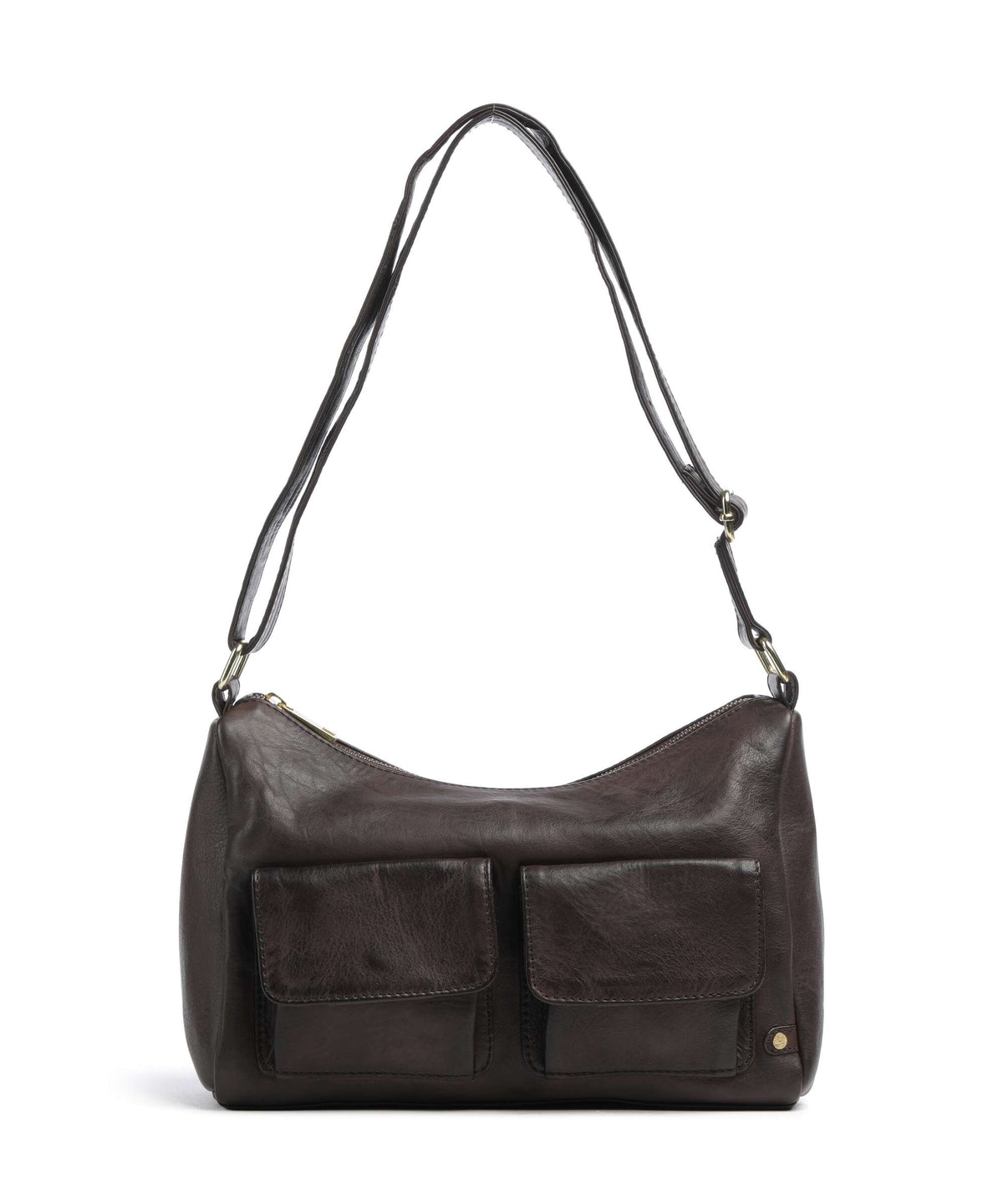 Depeche Golden Chic Crossbody bag coffee