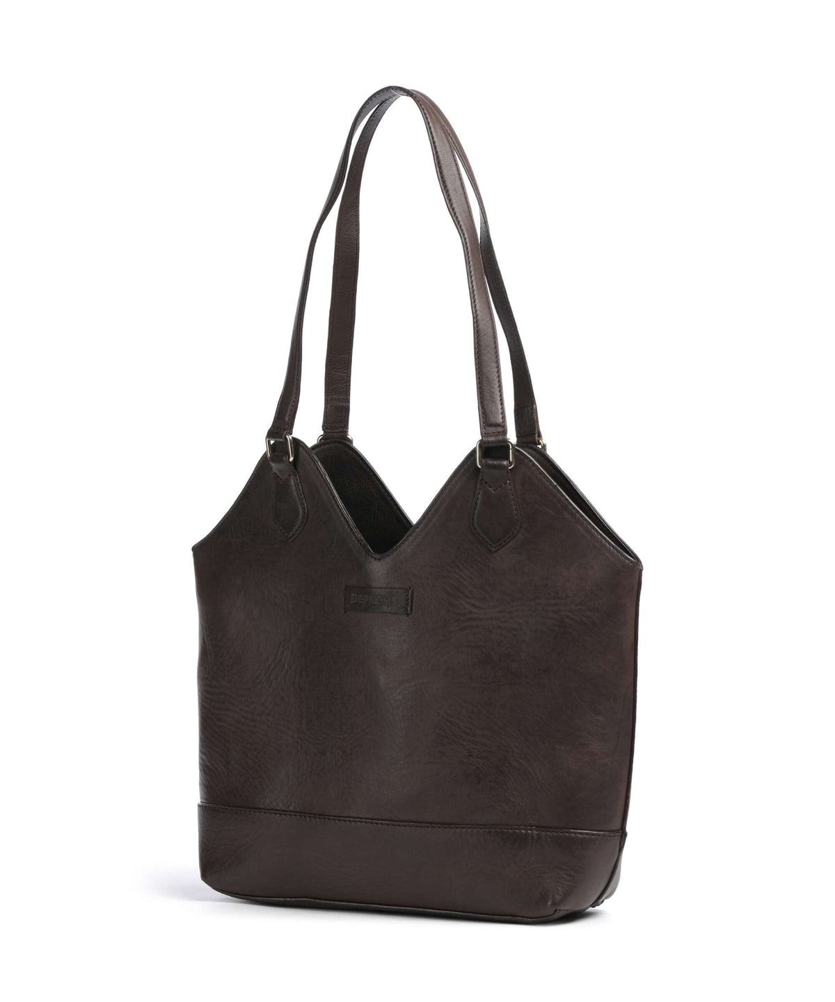 Depeche Golden Chic Hobo bag coffee