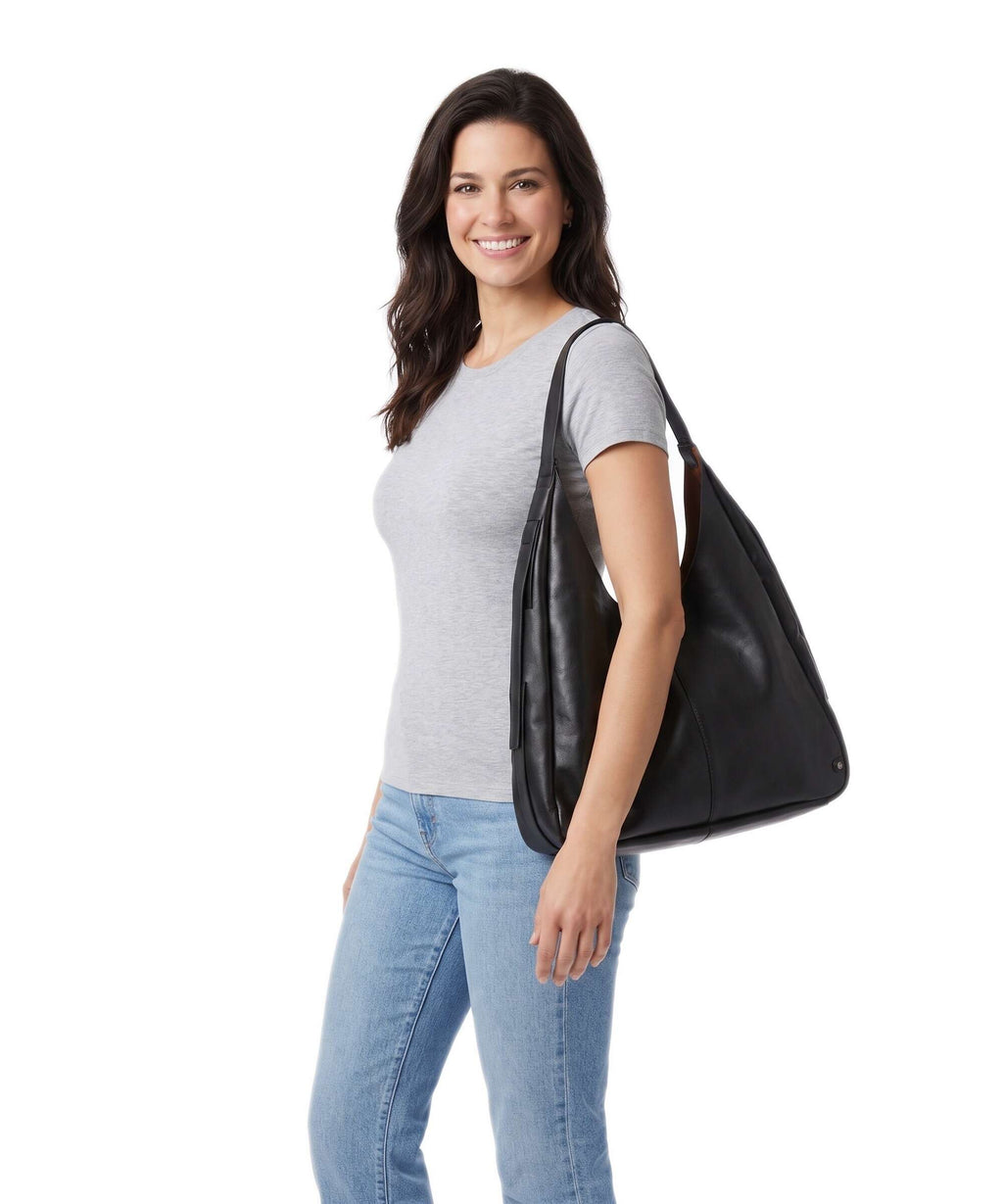 Depeche Havana Hobo bag black