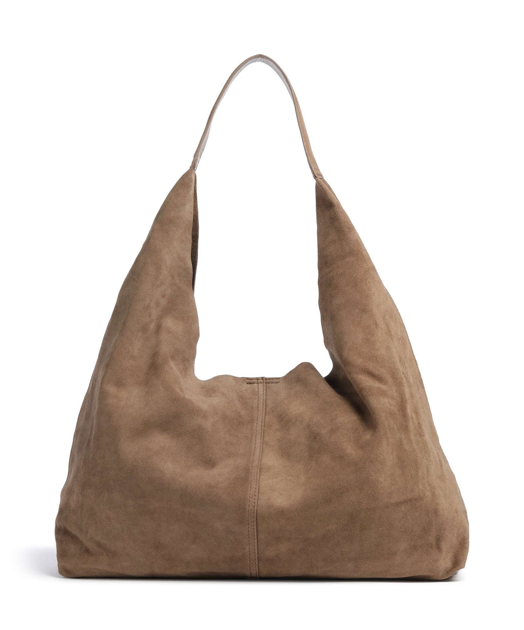 Depeche Bilbao Hobo bag dark mud
