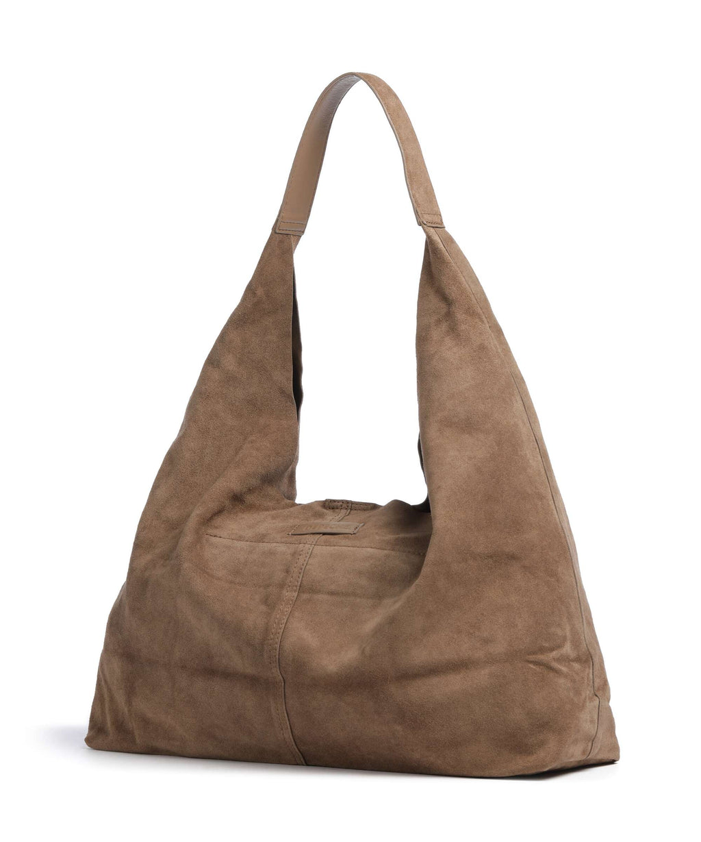 Depeche Bilbao Hobo bag dark mud