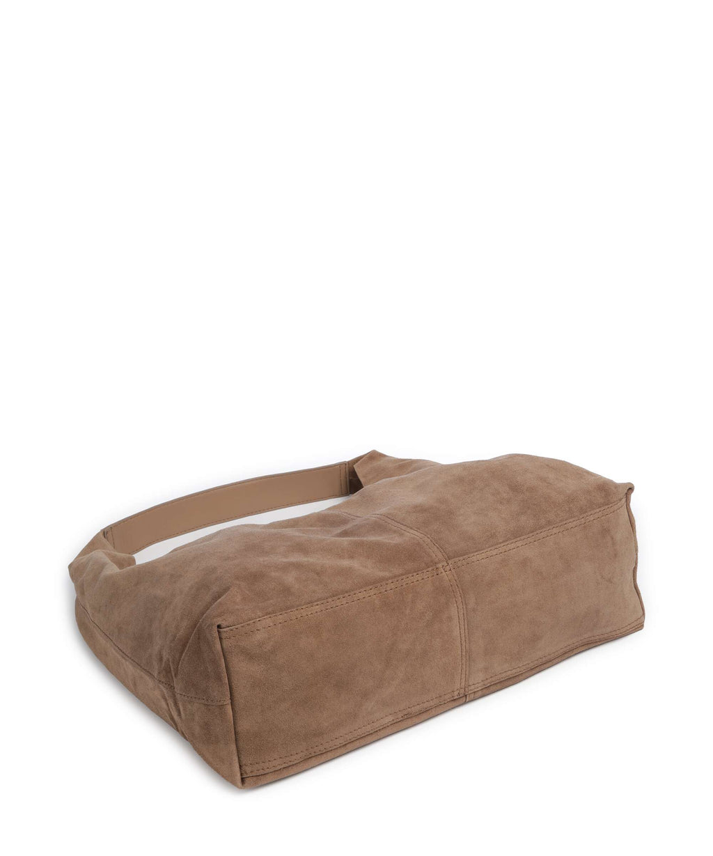 Depeche Bilbao Hobo bag dark mud