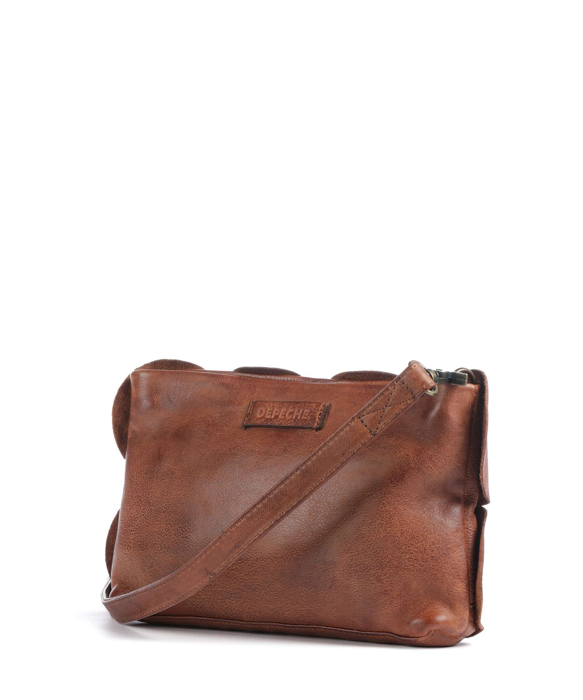Depeche Rio Crossbody bag dark cognac