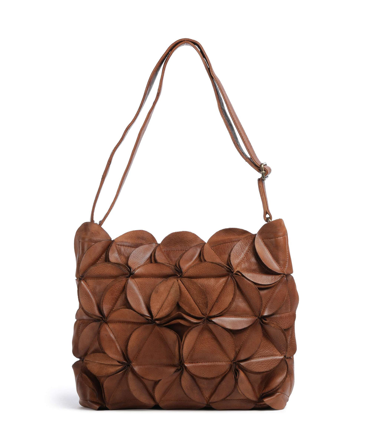 Depeche Rio Shoulder bag dark cognac
