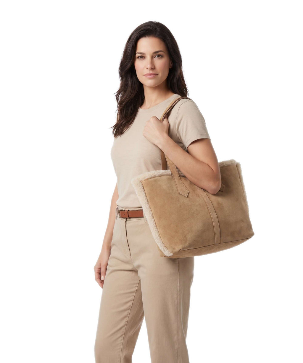 Depeche Buenos Aires Tote bag soft cognac