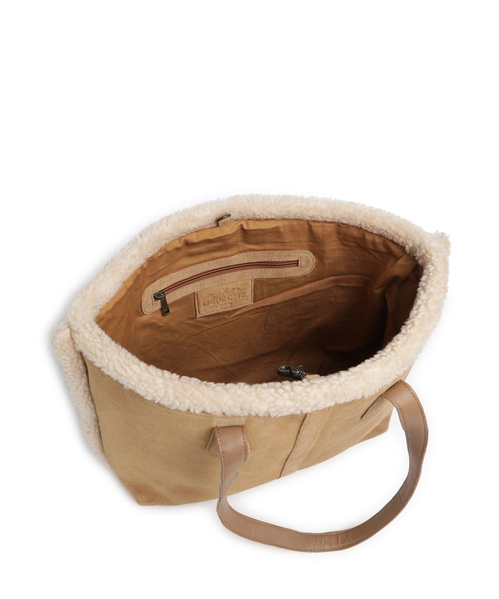 Depeche Buenos Aires Tote bag soft cognac