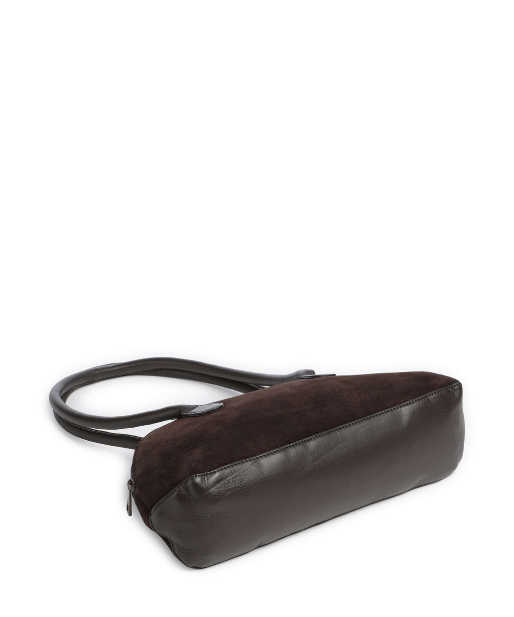 Depeche Bilbao Shoulder bag chocolate