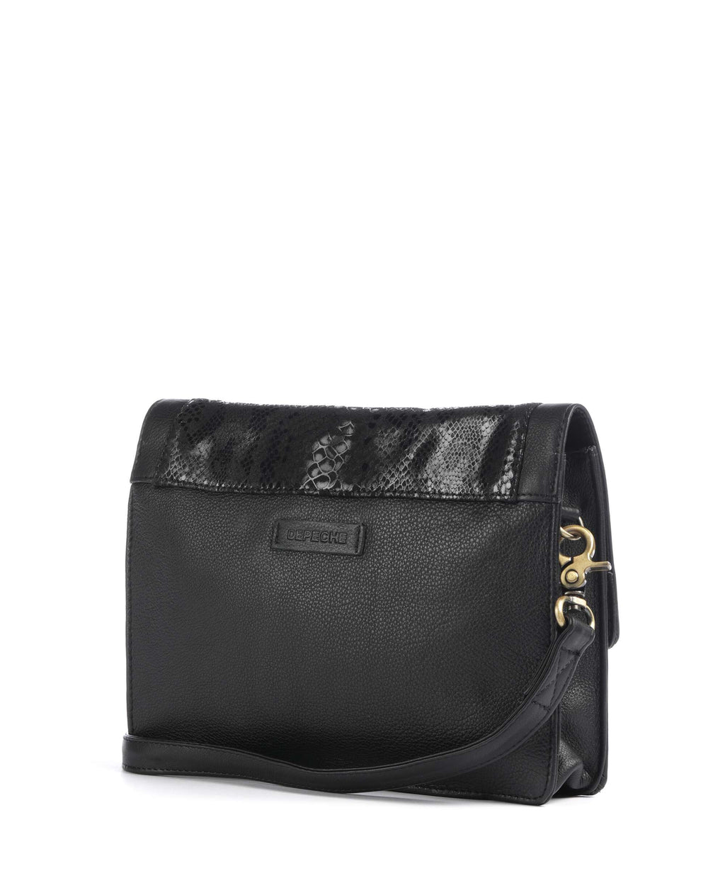 Depeche Fashion Favourites Crossbody bag black snake