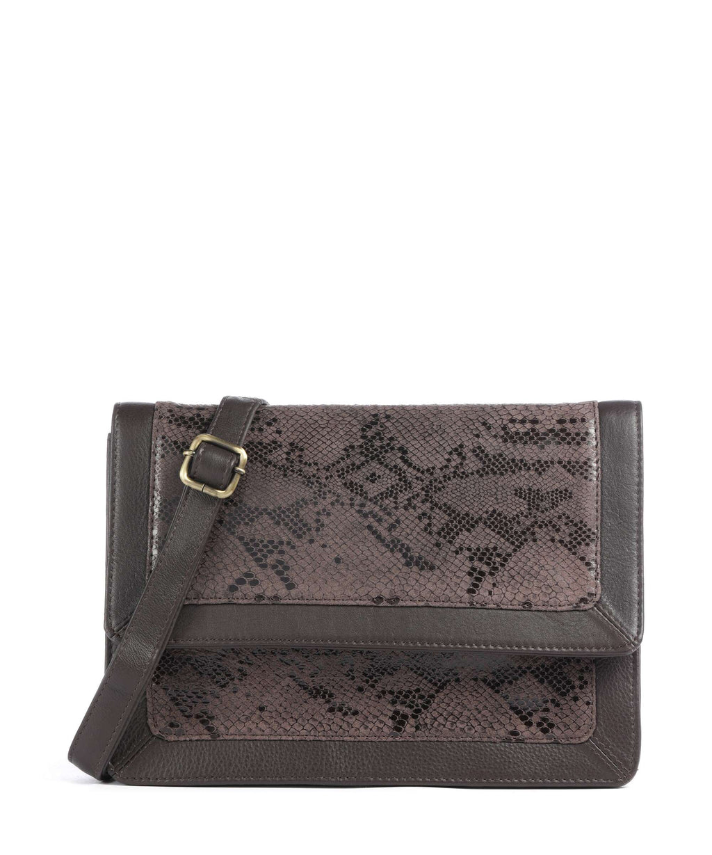 Depeche Fashion Favourites Crossbody bag mocca snake