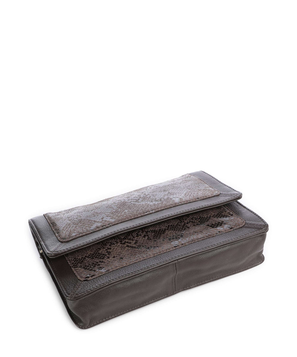 Depeche Fashion Favourites Crossbody bag mocca snake