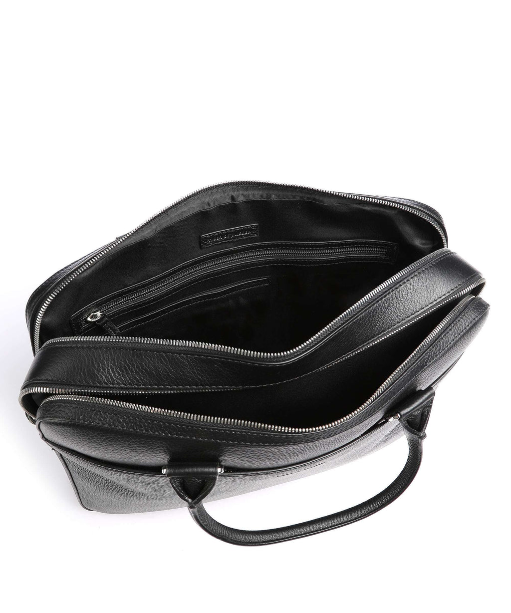 Tiger of Sweden Burin Briefcase black