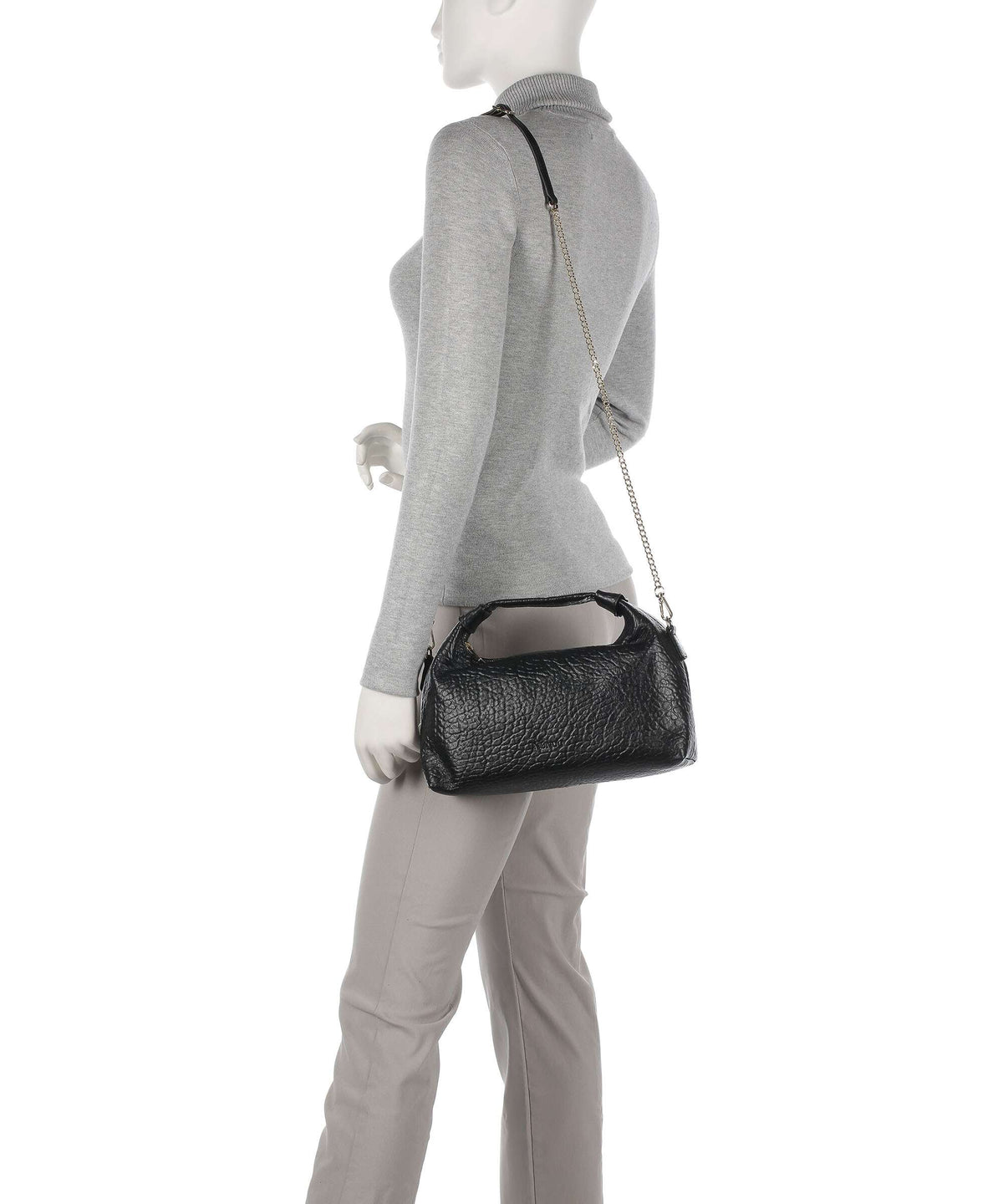 Núnoo New Zealand Dandy Hobo bag black