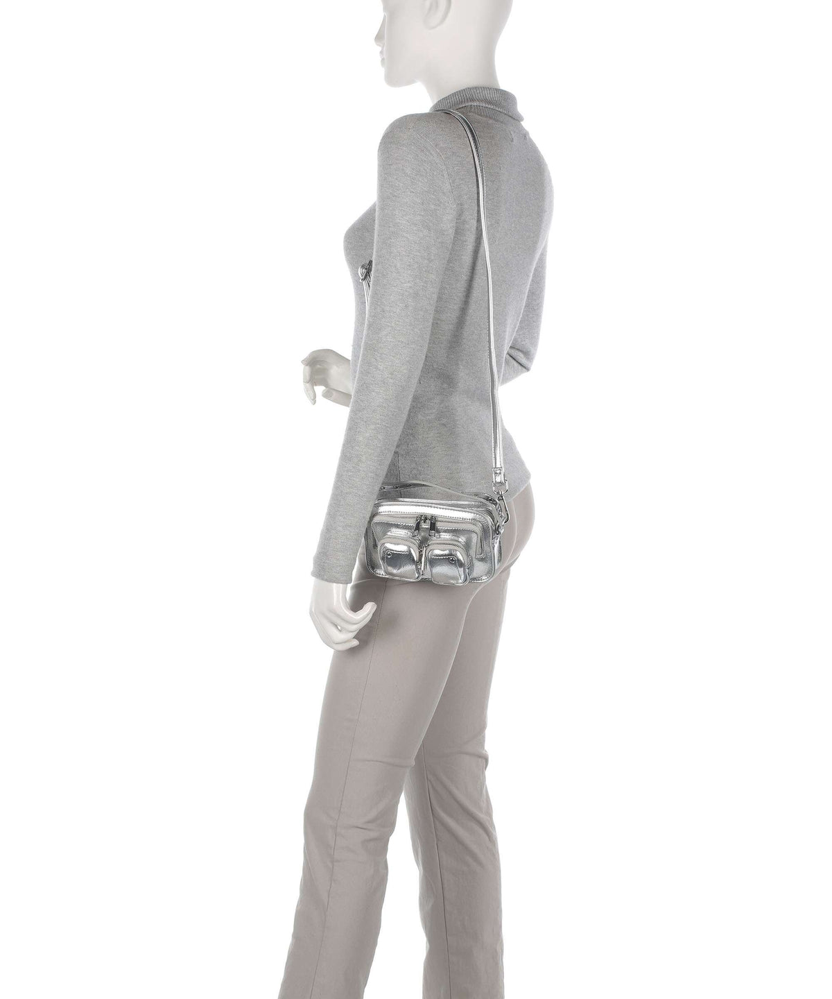 Núnoo Recycled Cool Helena Crossbody bag silver