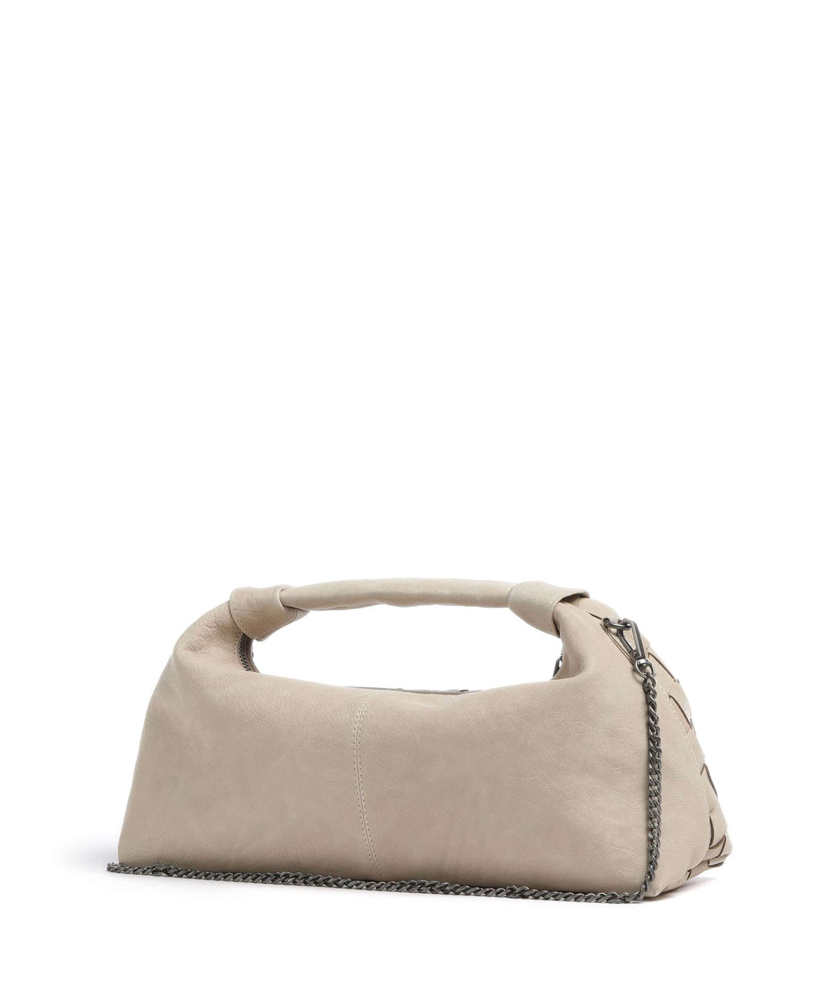 Núnoo Braided Dandy Handbag beige