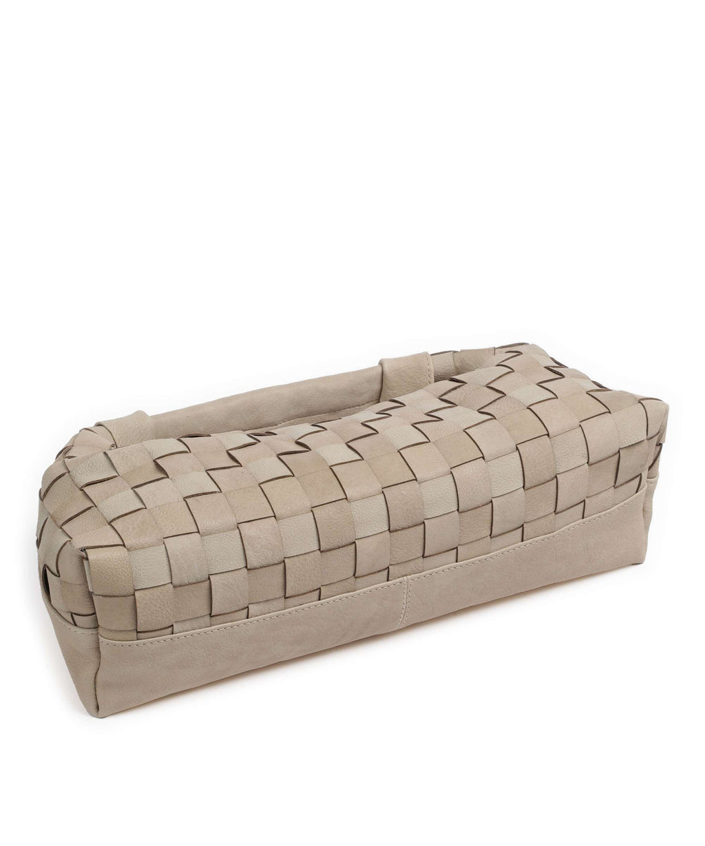 Núnoo Braided Dandy Handbag beige