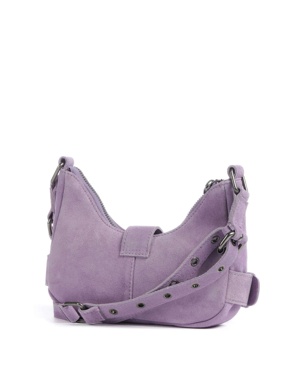 Núnoo Suede Palma Shoulder bag purple