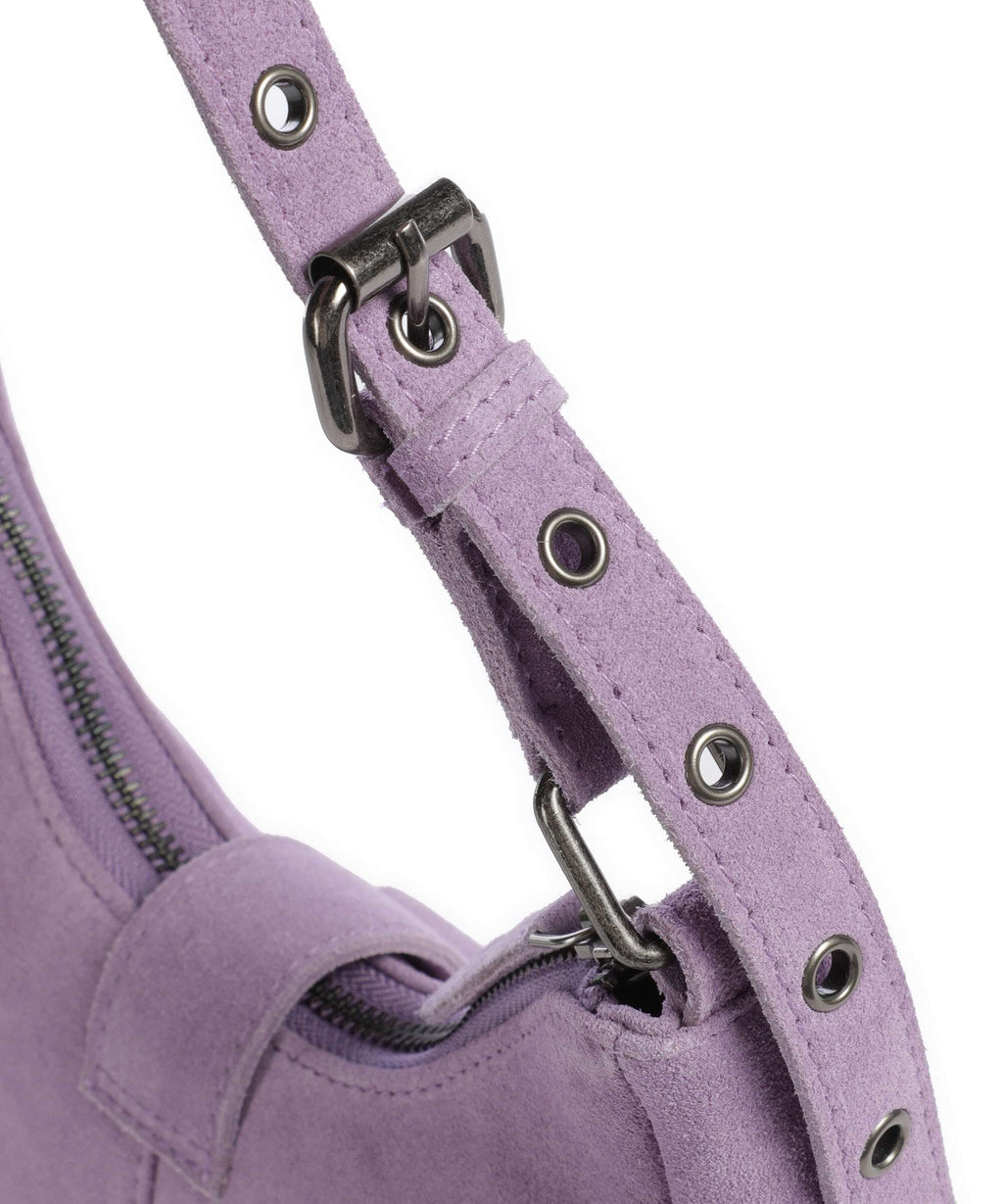 Núnoo Suede Palma Shoulder bag purple