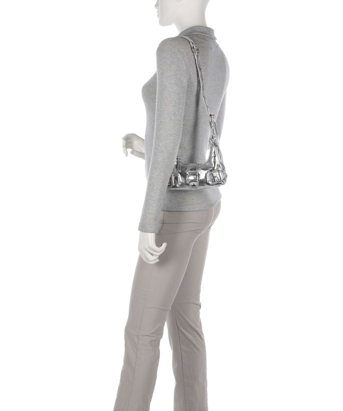 Núnoo Recycled Cool Palma Shoulder bag silver