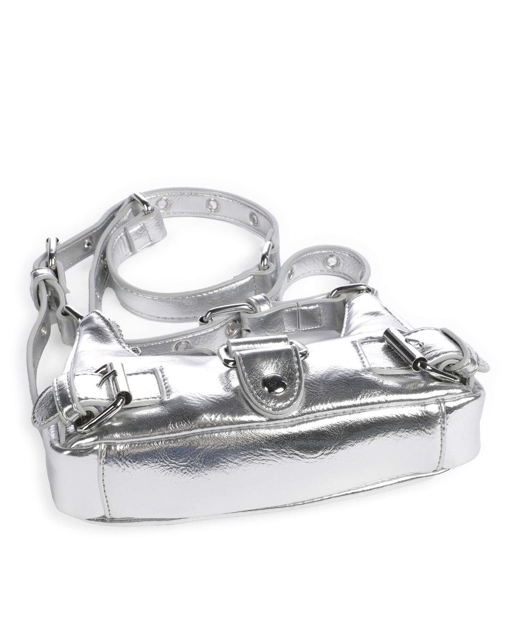 Núnoo Recycled Cool Palma Shoulder bag silver