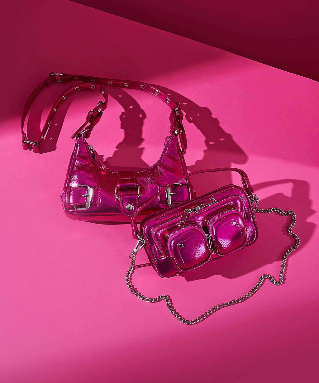 Núnoo Recycled Cool Palma Crossbody bag pink