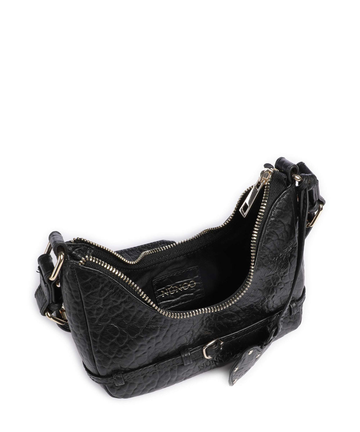 Núnoo New Zealand Palma Belt Crossbody bag black
