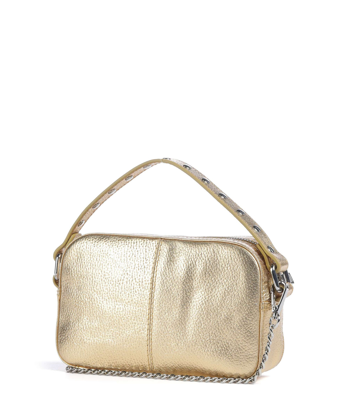Núnoo Metallic Helena Crossbody bag light gold