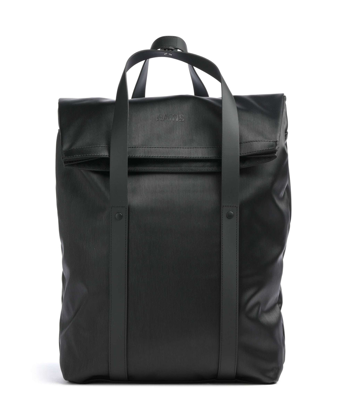 Rains 2 Way Backpack bag black grain