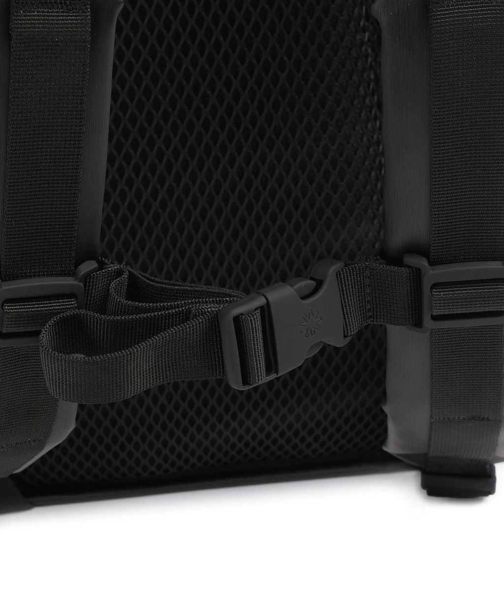 Rains Rolltop backpack black grain