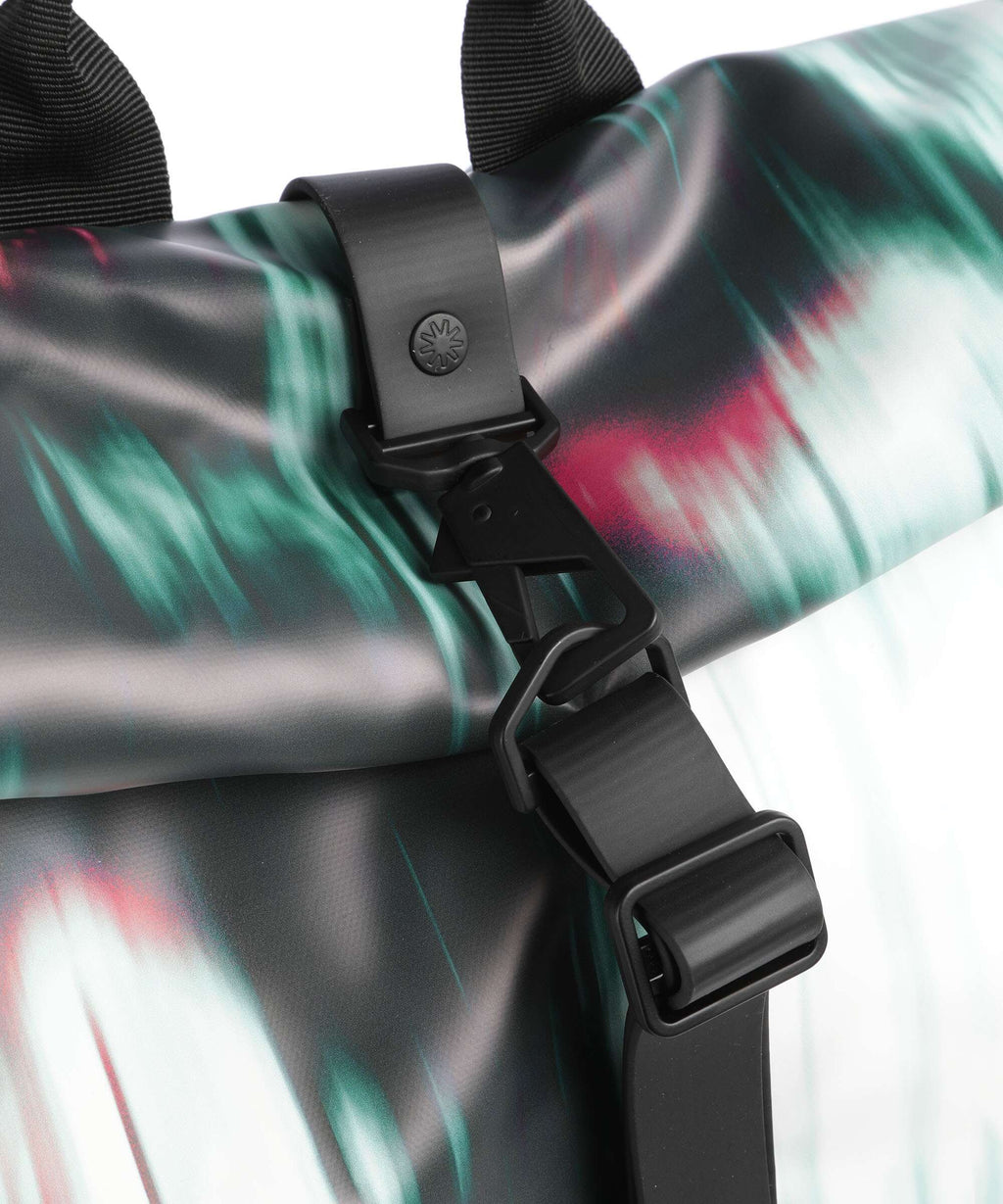 Rains Large Rolltop backpack blur