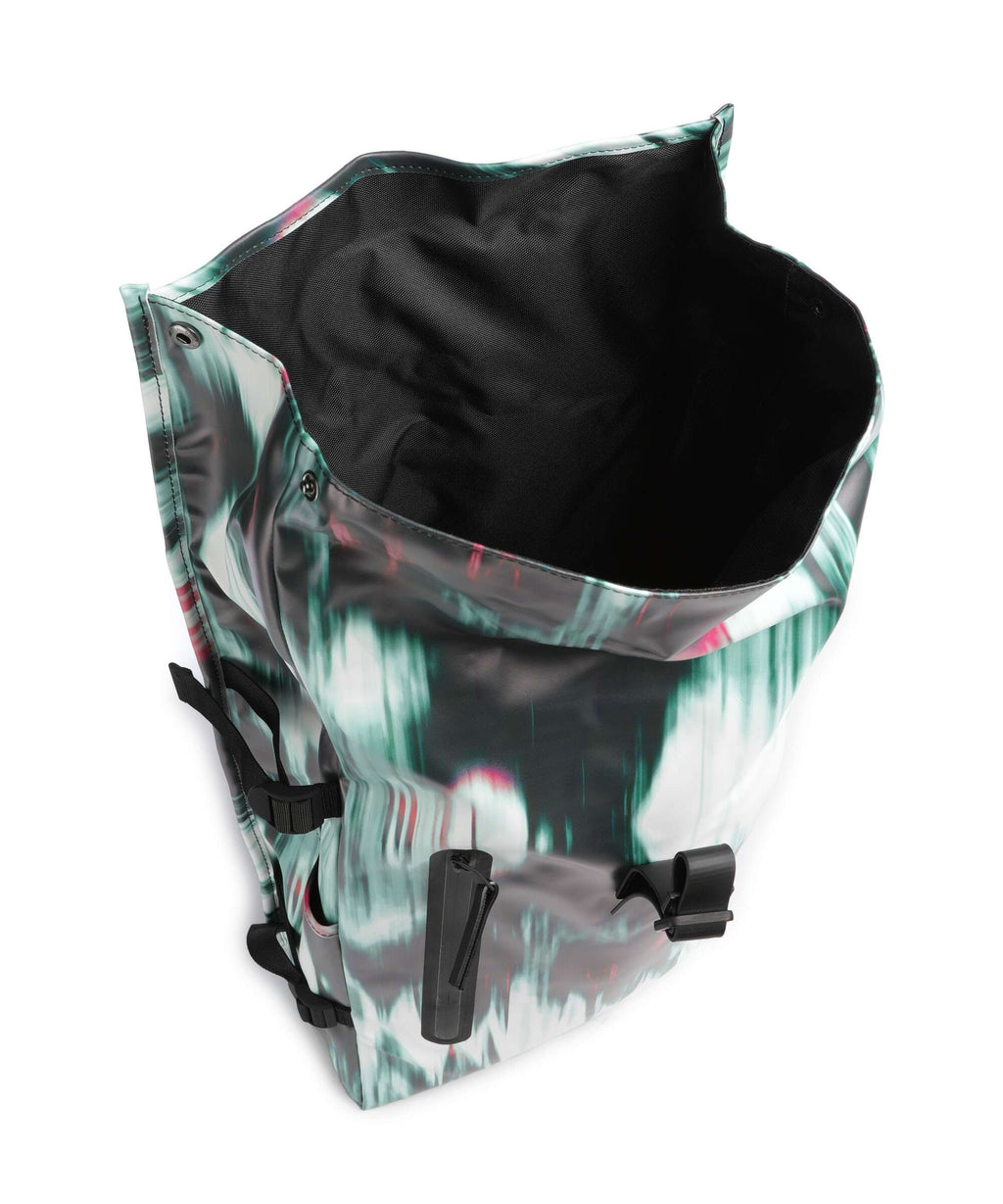 Rains Large Rolltop backpack blur