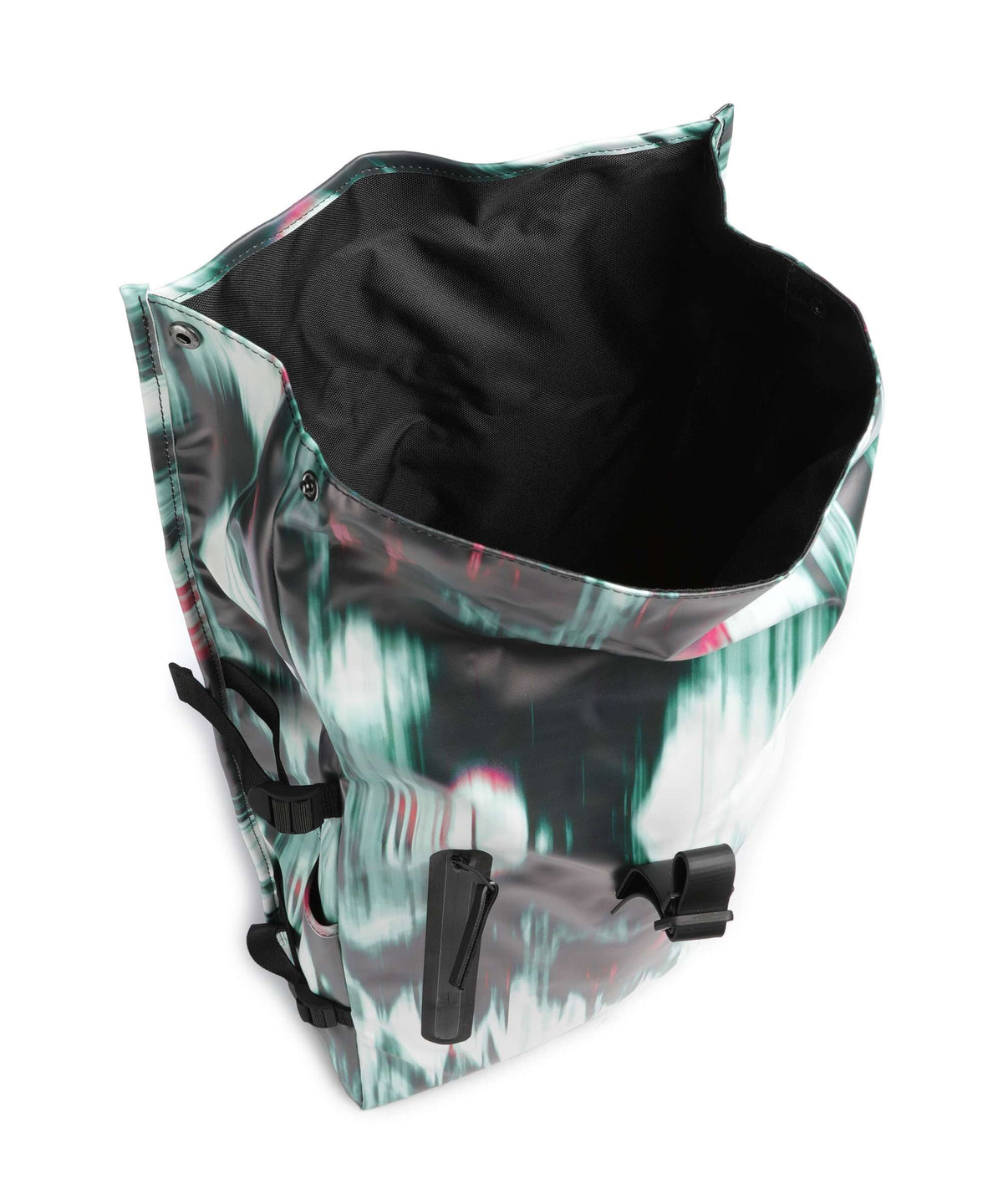 Rains Large Rolltop backpack blur