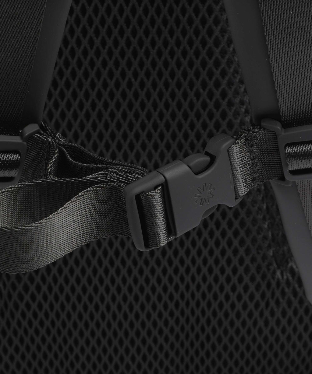 Rains Clip Front Backpack black