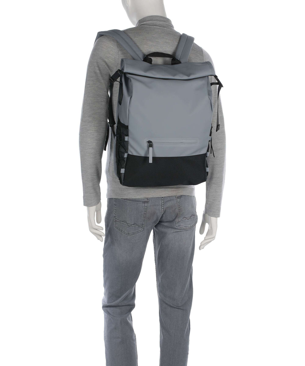 Rains Trail Mountaineer Rolltop backpack black