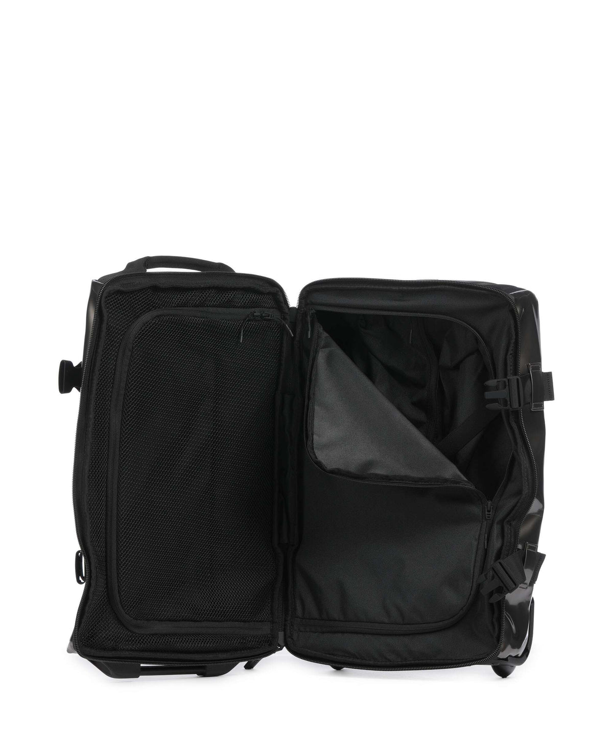 Rains Texel Travel bag with wheels raven