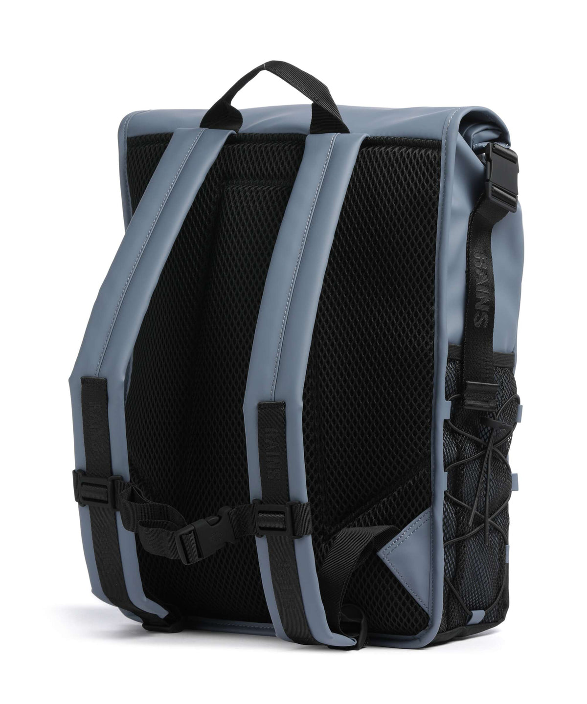 Rains Trail Mountaineer Rolltop backpack blue dusk