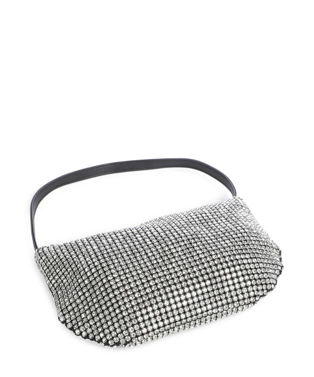 Kazar Party Shoulder bag black/silver