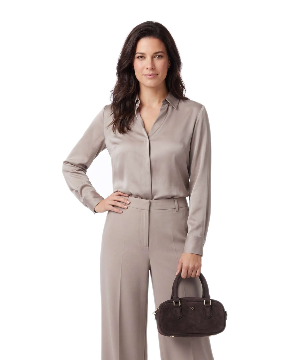 Kazar Wero Handbag dark brown