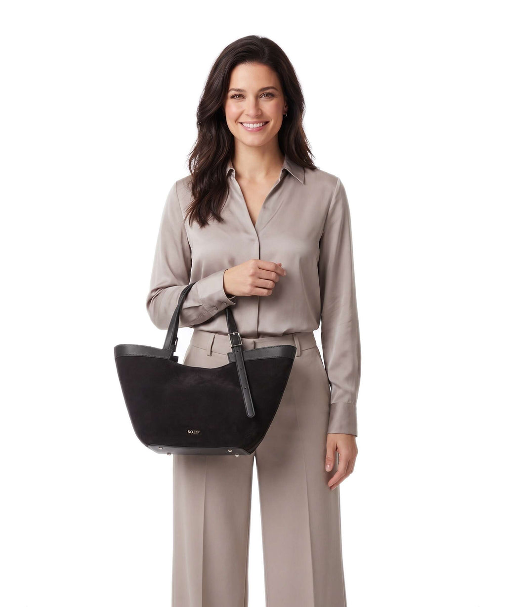Kazar Nan M Tote bag dark brown