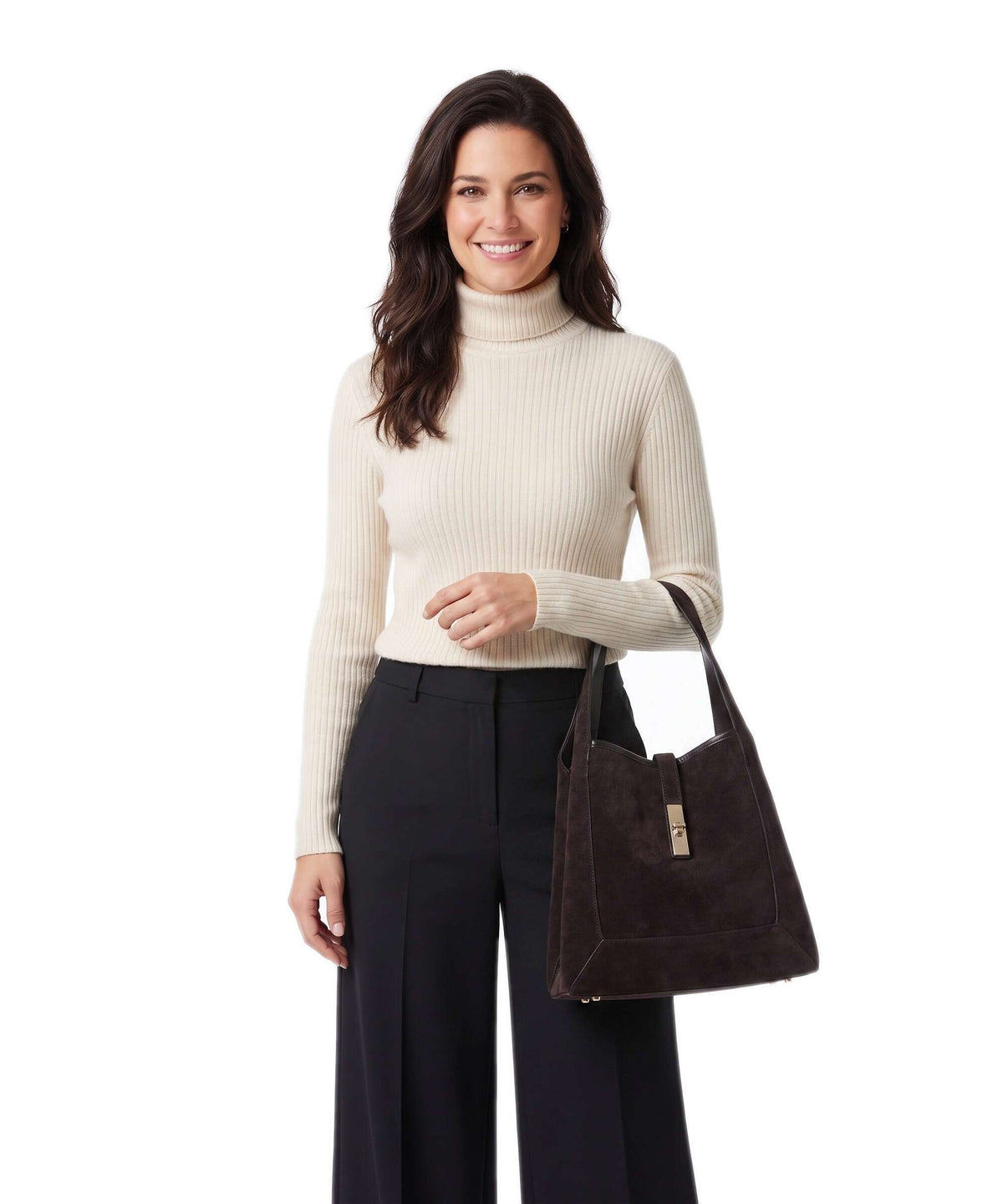 Kazar Laurie Hobo bag dark brown