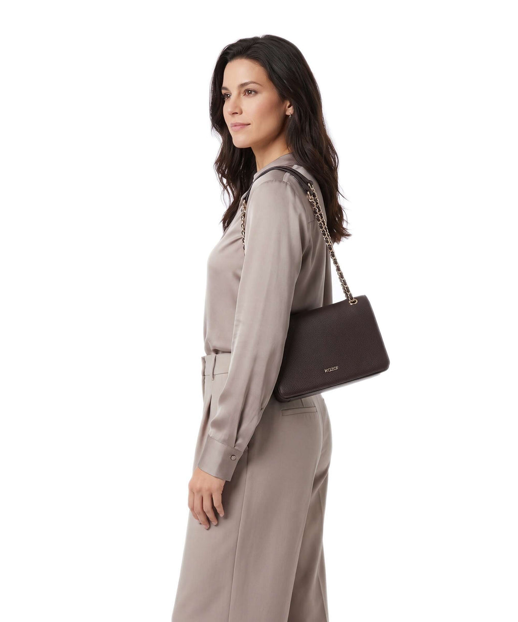 Kazar Tern Shoulder bag dark brown