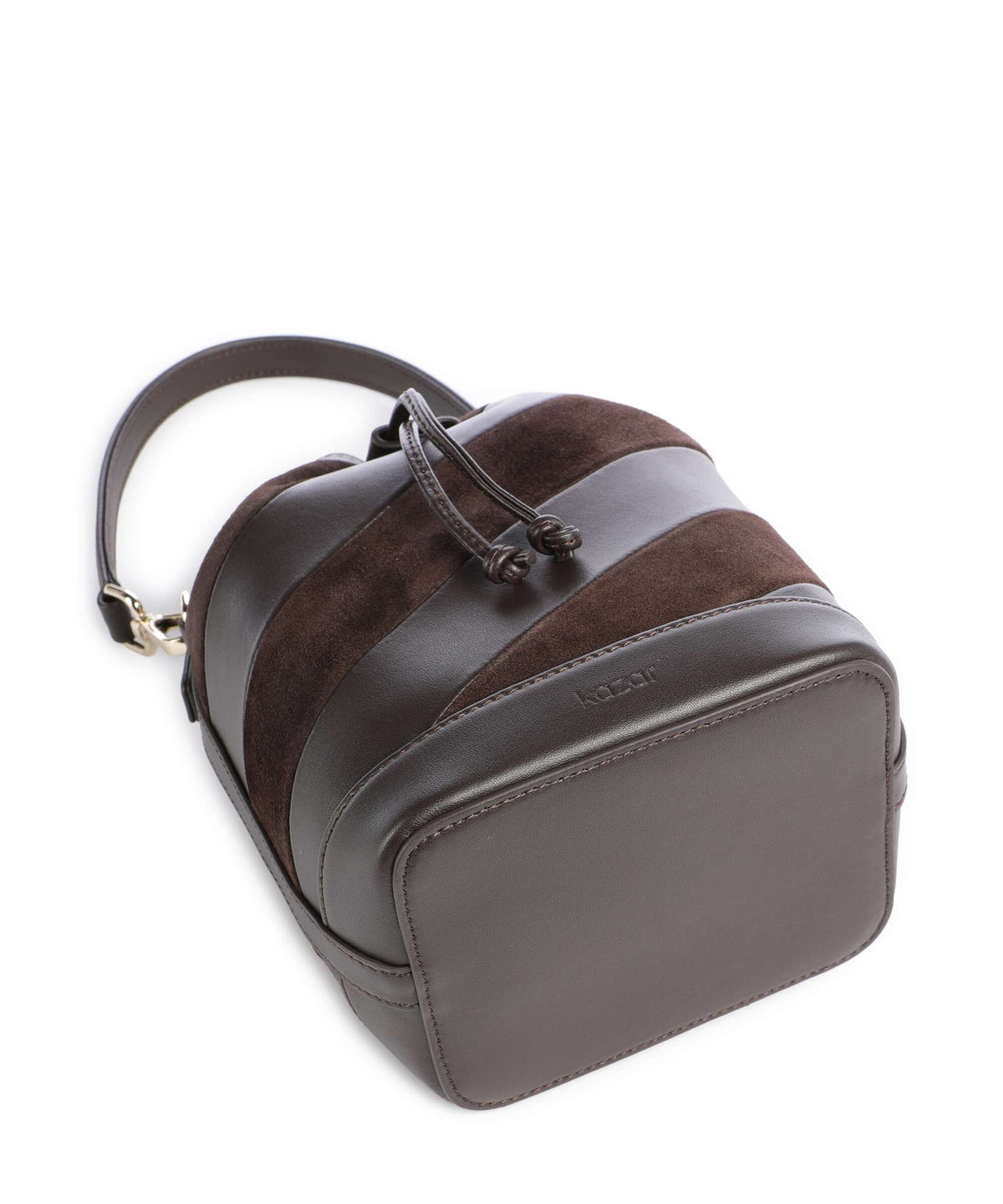 Kazar Brak Bucket bag dark brown