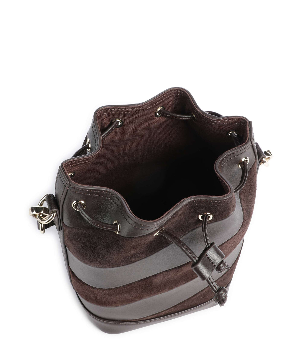 Kazar Brak Bucket bag dark brown